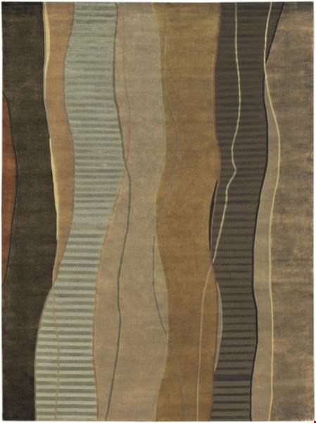 Surya Mugal Driftwood Brown (IN-8020) Rectangle 8'0" x 11'0"