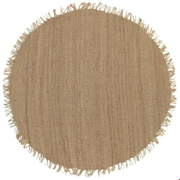 Surya Jute Natural Wheat (JUTE NATURAL) Round 8'0" x 8'0"