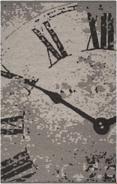 Surya Juniper Jet Black (JNP-5013) Rectangle 5'0" x 8'0"