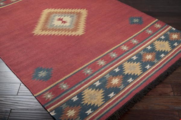 Surya Jewel Tone Maroon (JT-1033) Rectangle 2'0" x 3'0"