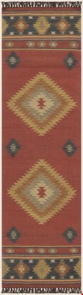 Surya Jewel Tone Maroon (JT-1033) Rectangle 2'6" x 8'0"