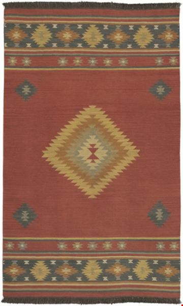 Surya Jewel Tone Maroon (JT-1033) Rectangle 5'0" x 8'0"