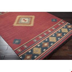 Surya Jewel Tone Maroon (JT-1033) Rectangle 8'0