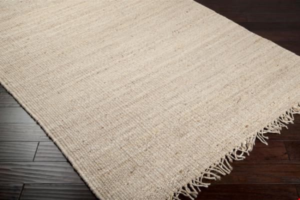 Surya Jute Bleached Antique White (JUTE BLEACH) Rectangle 8'0" x 10'6"
