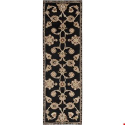 Surya Langley Coal Black (LAG-1004) Rectangle 2'6