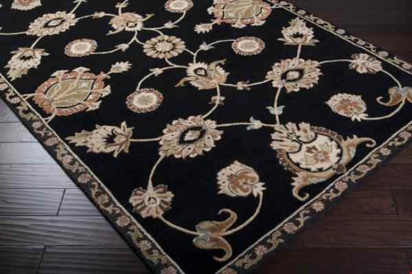 Surya Langley Coal Black (LAG-1004) Rectangle 3'3" x 5'3"