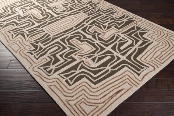 Surya Julie Cohn Labrinth Mushroom (LBR-1003) Rectangle 2'0" x 3'0"