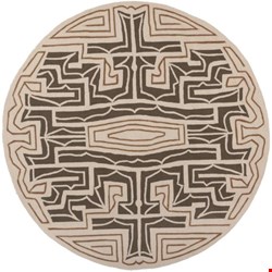 Surya Julie Cohn Labrinth Mushroom (LBR-1003) Round 8'0