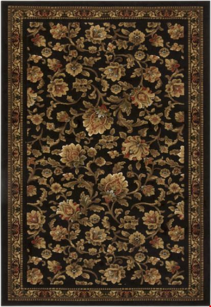 Surya Lenoir Black Olive (LEN-2407) Rectangle 5'3" x 7'6"