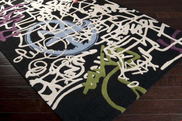 Surya Mike Farrell Lies Caviar (LIE-6003) Rectangle 3'3" x 5'3"