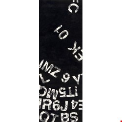 Surya Mike Farrell Lies Jet Black (LIE-6007) Rectangle 2'6