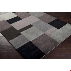 Surya Levit Jet Black (LVT-2000) Rectangle 2'0