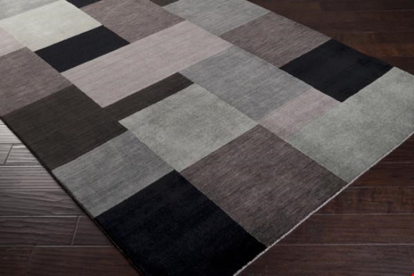 Surya Levit Jet Black (LVT-2000) Rectangle 3'3" x 5'3"