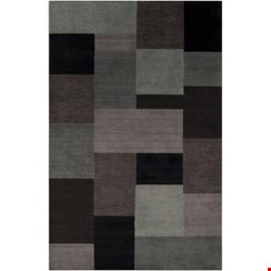 Surya Levit Jet Black (LVT-2000) Rectangle 5'0