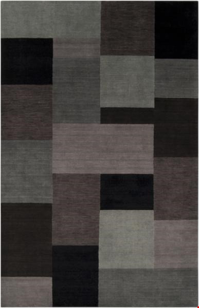 Surya Levit Jet Black (LVT-2000) Rectangle 5'0" x 8'0"