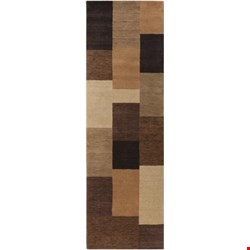 Surya Levit Brown (LVT-2001) Rectangle 2'6