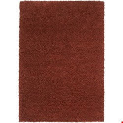 Surya Luxury Shag Red Clay (LXY-1723) Rectangle 5'3