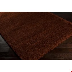 Surya Luxury Shag Red Clay (LXY-1723) Rectangle 6'7