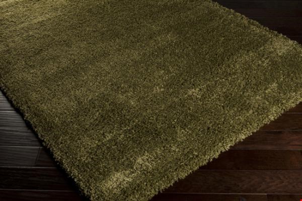 Surya Luxury Shag Moss (LXY-1724) Rectangle 7'10" x 10'6"