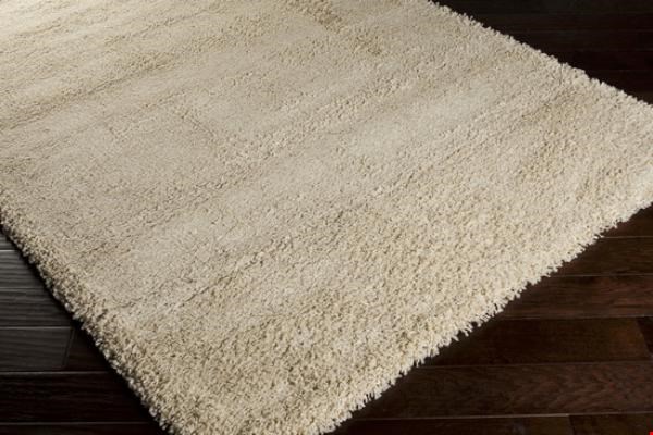 Surya Luxury Shag Ivory (LXY-1727) Rectangle 7'10" x 10'6"
