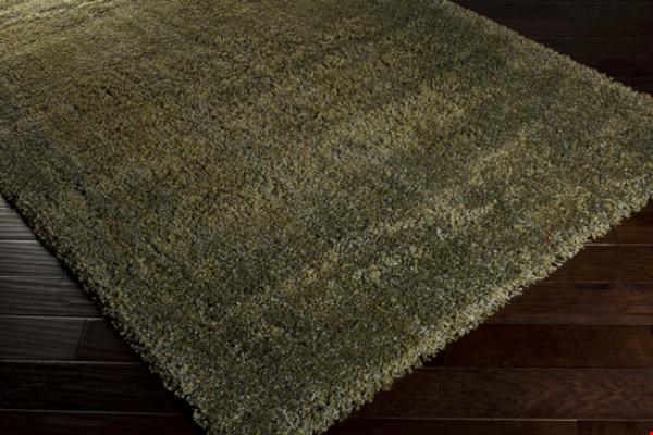 Surya Luxury Shag Moss (LXY-1728) Rectangle 6'7" x 9'6"