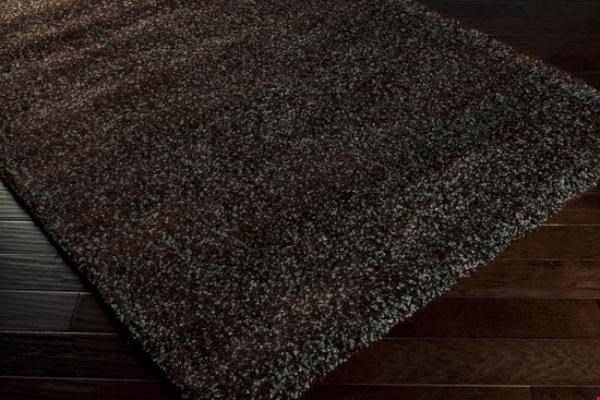Surya Luxury Shag Chocolate (LXY-1731) Rectangle 7'10" x 10'6"