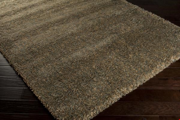 Surya Luxury Shag Slate Blue (LXY-1736) Rectangle 1'10" x 2'11"