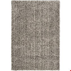 Surya Luxury Shag Coal Black (LXY-1738) Rectangle 5'3