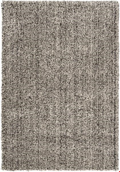 Surya Luxury Shag Coal Black (LXY-1738) Rectangle 5'3" x 7'6"