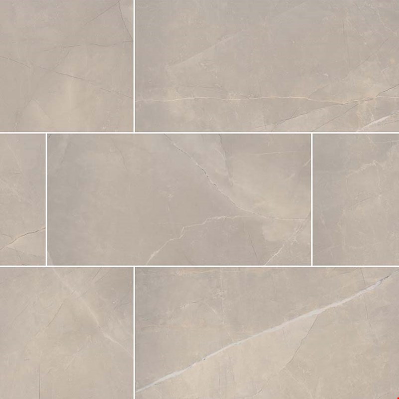 MS International Sande: Cream 24" x 48" Porcelain Tile NSANCRE2448P
