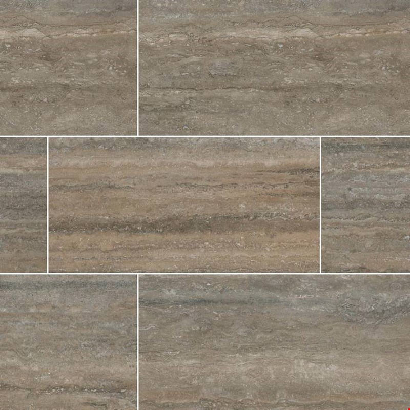 MS International Veneto: Noce 12" x 24" Porcelain Tile NVENENOC1224