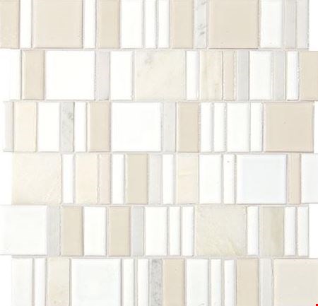 Marazzi Midpark Mosaics: Cloud 13" x 13" Random Square Mosaic MP072RANDMS1P