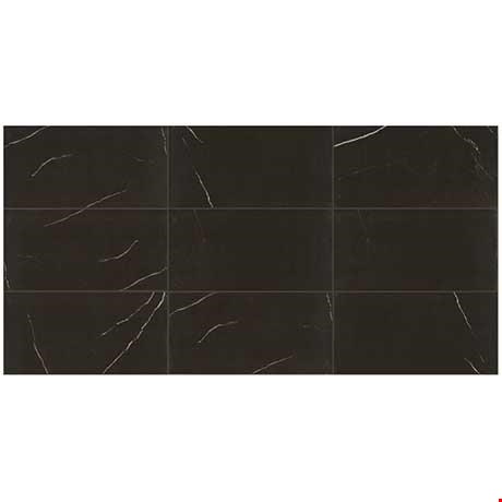 Marazzi Classentino Marble: Centurio Black Matte 24" x 48" Porcelain Tile CT342448MTMZ1P 