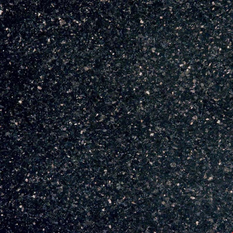 MS International Granite: Black Galaxy 18" x 18" Granite Tile TBGXY181850