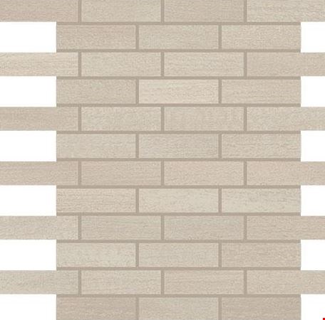 Marazzi Persuade: Beige 12" x 12" Ceramic Brick Mosaic PS4113BJMS1P2