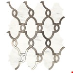 White/Steel 15" 13" Basilica CT61BASILMS1P