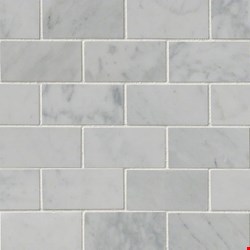 MS International Marble: Carrara White 2