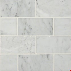 MS International Marble: Carrara White 3