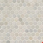 Greecian White 1" Hexagon Mosaic SMOT-GRE-1HEXP