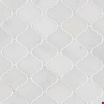 Greecian White 12" 12" Arabesque Mosaic SMOT-GRE-AREBESQ