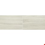 Editorial White 6" 18" Porcelain Wave Wall AR06618WAV1P2