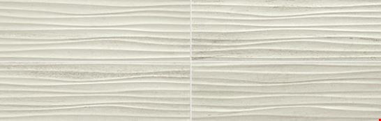 Daltile Articulo: Editorial White 6" x 18" Porcelain Wave Wall Tile AR06618WAV1P2