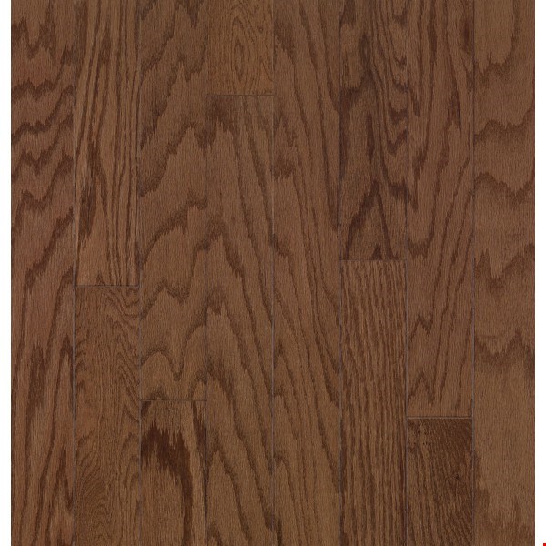 Bruce Turlington Lock&Fold Oak: Saddle 3/8" x 5" Engineered Oak Hardwood with Densitek™ Core EAK37LGEE
