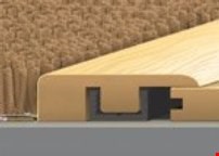 EarthWerks Stadium Plus XL: Threshold Gridiron Luxury Vinyl Waterproof Plank STX - 94" Long