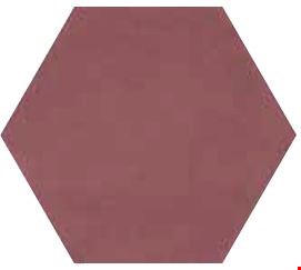Daltile Bee Hive Medley: Marsala 8 1/2" x 10" Porcelain Floor Tile P0408510HEX1P