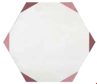 Daltile Bee Hive Medley: Sun Marsala 8 1/2" x 10" Porcelain Deco Tile P043810HXSNDC1P