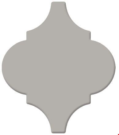 Daltile Mythology: Harmonia 6" Arabesque Ceramic Tile MY926ARAB1P2