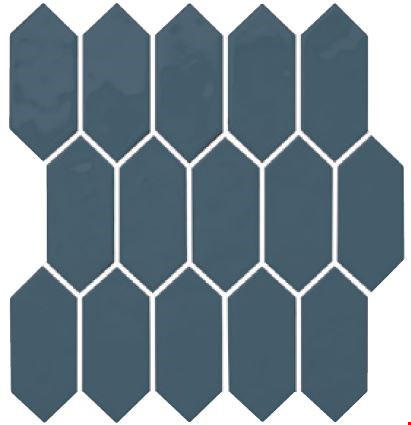 Daltile Mythology: Titan 12" x 11" Picket Ceramic Mosaic MY96S1/212J1P2