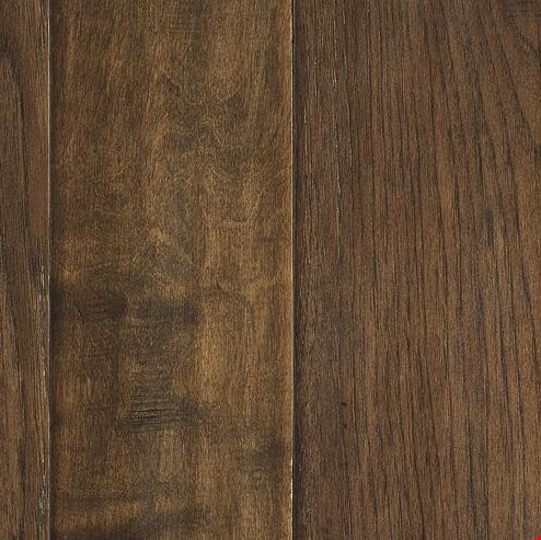 Mohawk TecWood Weathered Portrait: Sepia Hickory 3/8" x 3", 5", 7" Engineered Hardwood WEK33-93