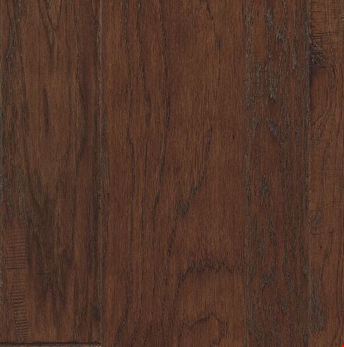 Mohawk TecWood Weathered Portrait: Coffee Hickory 3/8" x 3", 5", 7" Engineered Hardwood WEK33-94